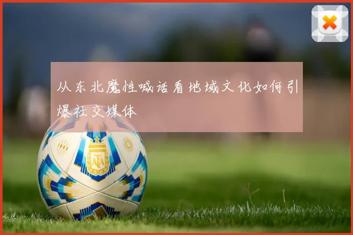 从东北魔性喊话看地域文化如何引爆社交媒体